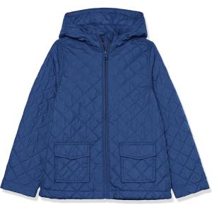 The Children’s Place girls The Children’s Place Girls’ Medium Weight Puffer Jacket, Wind, Water-resistant(Tidal)