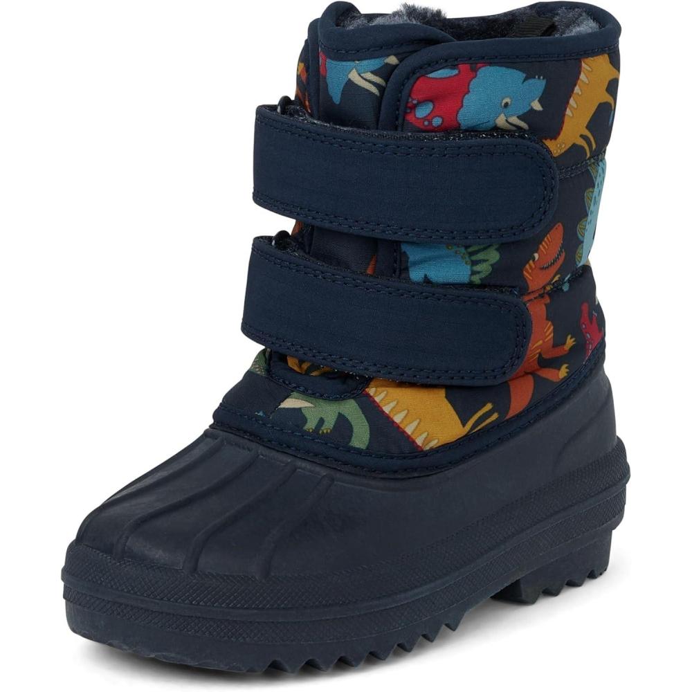 imageThe Childrens PlaceBaby Boys and Toddler Faux Fur Trim Snow BootsToddler5