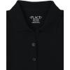 The Children’S Place Girls Short Sleeve Picque Polo Dress(Onyx)