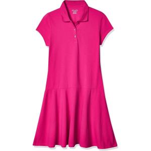 The Children’S Place Girls Short Sleeve Picque Polo Dress(Pink)