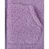 The Children’s Place girls Cozy Sherpa Full-zip Jacket(Amethyst Jewel)