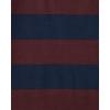 The Children’s Place boys 100% Cotton Long Sleeve Top and Pants,2 Piece Pajama Set(Burgundy Stripe Henley)