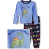 The Children’s Place baby-girls And Toddler 100% Cotton Long Sleeve Top and Pants,2 Piece Pajama Set(Snackasaurus)