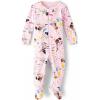 The Children’s Place baby-girls And Toddler Snug Fit 100% Cotton One Piece Zip Front Footed Pajama(Dancer)