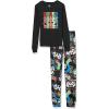 The Children’s Place boys 100% Cotton Long Sleeve Top and Pants,2 Piece Pajama Set(Gamer Glow)