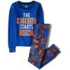 The Children’s Place boys 100% Cotton Long Sleeve Top and Pants,2 Piece Pajama Set(Weekend Starts Now)