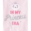 The Children’s Place Baby Girls And Toddler Long Sleeve Top and Pants Snug Fit 100% Cotton 2 Piece Pajama Set(Princess Era)