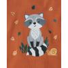 The Children’s Place baby boys Button Long Sleeve Top and Pants Snug Fit 100% Cotton 2 Piece Pajama Set(Raccoon Forest)