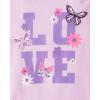 The Children’s Place girls Long Sleeve Top and Pants Snug Fit 100% Cotton 2 Piece Pajama Set(Butterfly Floral)