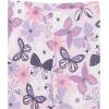 The Children’s Place girls Long Sleeve Top and Pants Snug Fit 100% Cotton 2 Piece Pajama Set(Butterfly Floral)