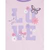 The Children’s Place girls Long Sleeve Top and Pants Snug Fit 100% Cotton 2 Piece Pajama Set(Butterfly Floral)