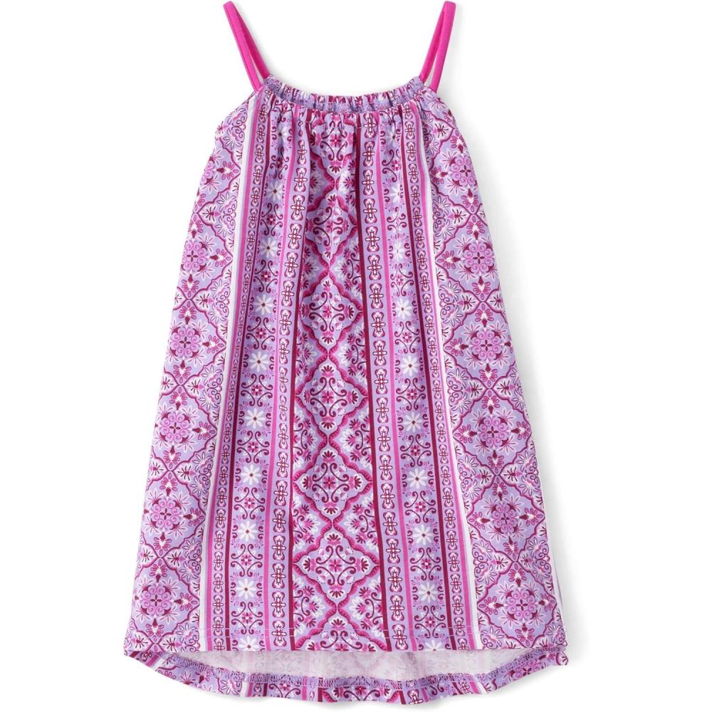 imageThe Childrens Place Girls Short Sleeve Dressy DressPetal Purple