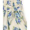 The Children’s Place Baby-Girls and Toddler Short Sleeve Casual Dresses(Floral Blue Bows)