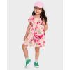 The Children’s Place Baby-Girls and Toddler Tiered Dress, Short Sleeve(Crystal Pink)