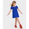 The Children’s Place Baby-Girls and Toddler Tiered Dress, Short Sleeve(Renew Blue)