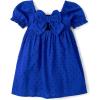 The Children’s Place Baby-Girls and Toddler Tiered Dress, Short Sleeve(Renew Blue)