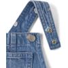 The Children’s Place baby-girls And Toddler Girls Denim Shortalls(Denim Confetti Hearts)