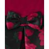 The Children’s Place,and Toddler Short Sleeve Dressy Dress(Berry Jam Floral)