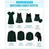 The Children’s Place,and Toddler Short Sleeve Dressy Dress(Forest Green)