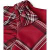 The Children’s Place,and Toddler Short Sleeve Dressy Dress(Red Ochre Plaid)