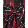 The Children’s Place,and Toddler Short Sleeve Dressy Dress(Red Plaid)