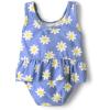 and Toddler One Piece Swimsuit(Daisy Peplum)