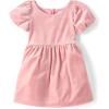 The Children’s Place,and Toddler Short Sleeve Dressy Dress(Lt Plum Glitter Bows)