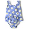 and Toddler One Piece Swimsuit(Daisy Peplum)