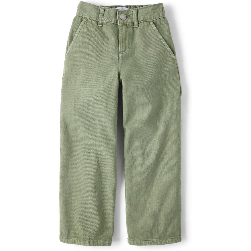 imageThe Childrens Place Girls Wide Leg JeansCapers