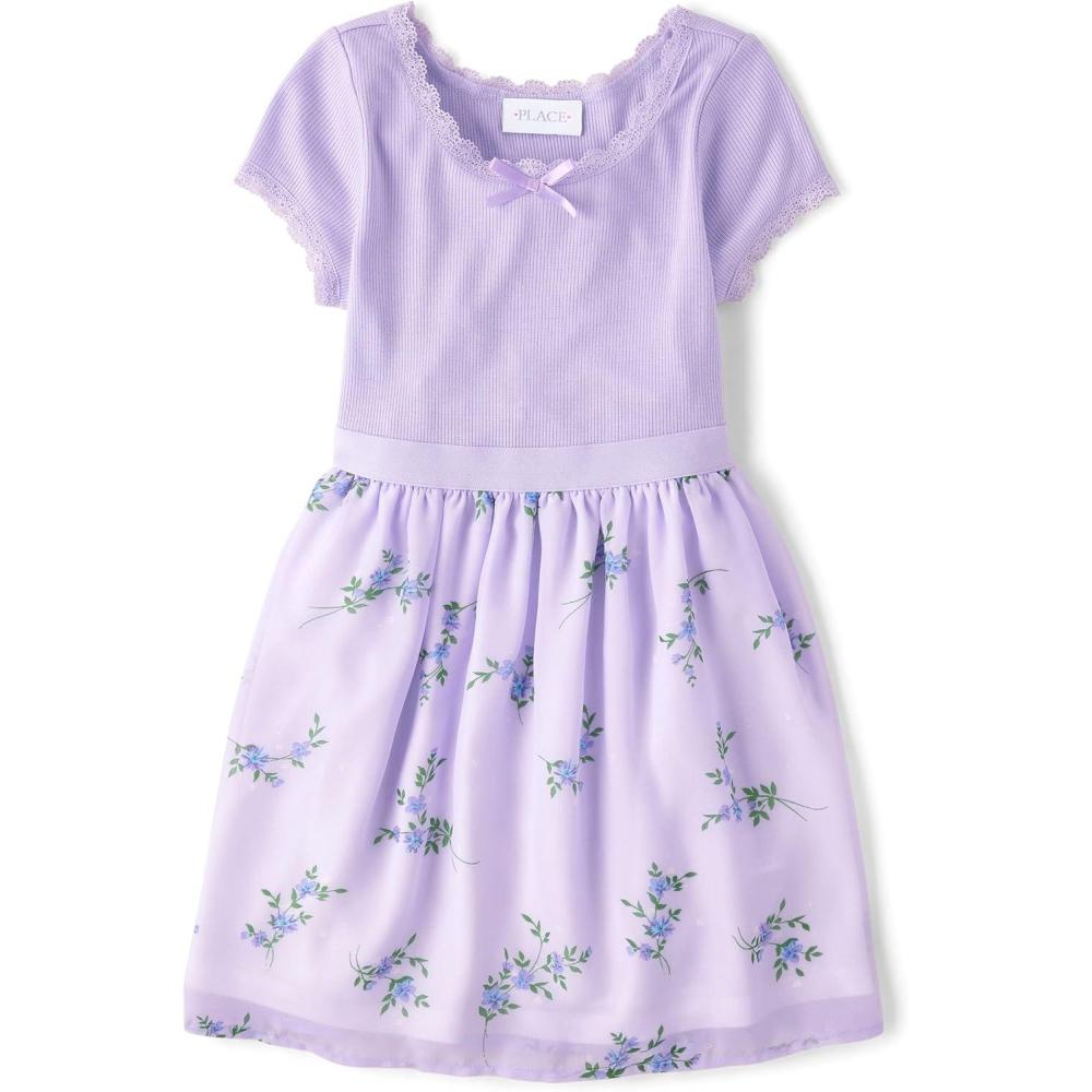 imageThe Childrens Place Girls Dressy Dress SleevelessLoveable