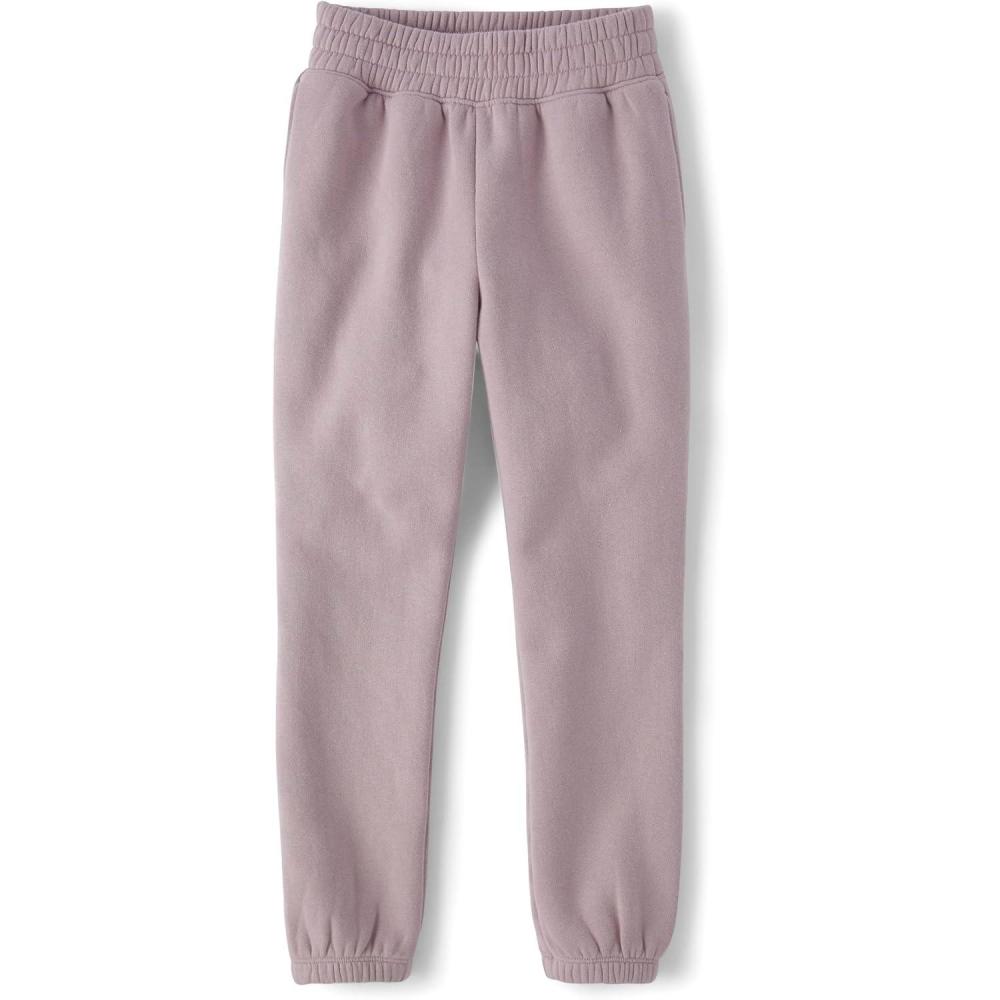 imageThe Childrens Place girls Knit Active SweatpantsUltra Violet