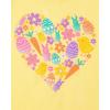The Children’s Place Girls All Holidays,Birthdays Short Sleeve Graphic T-Shirts,3 Pack(Milkeshake/Bunny/Heart)