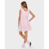 The Children’s Place Girls Dressy Dress, Sleeveless(Bright Pink Rainbow)