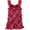 The Children’s Place Girls Dressy Dress, Sleeveless(Red Ochre)