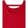 The Children’s Place Girls Long Sleeve Graphic Top with Back Detail(Penguin Mug)