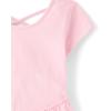 The Children’s Place Girls’ Short Sleeve Basic Skater Dress 2 Pack(Rose Mist)