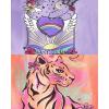 The Children’s Place Girls’ Trends Icons Short Sleeve Graphic T-shirts (5-Pack)(Dream Trends)