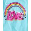 The Children’s Place Girls’ Trends Icons Short Sleeve Graphic T-shirts (5-Pack)(Love/Butterfly/Sea Turtle/Giraffe)