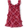 The Children’s Place Girls Dressy Dress, Sleeveless(Red Ochre)