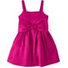 The Children’s Place Girls Dressy Dress, Sleeveless(Wild Fuschia Bow)