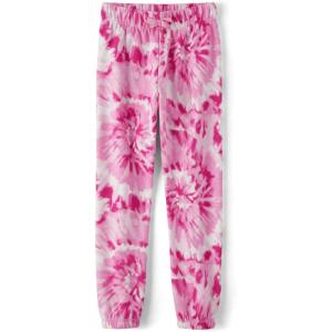 The Children’s Place girls Knit Active Sweatpants(Heart Swirl)