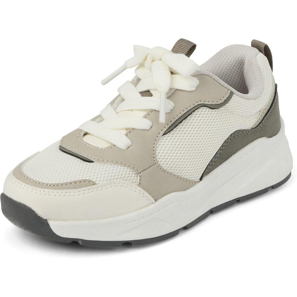 imageThe Childrens Place Boys Boys Everyday Casual Lace Up SneakersBeige