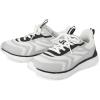 The Children’s Place Boys Boys Everyday Casual Lace Up Sneakers(White Multi Jogger)