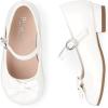 The Children’s Place Low Heel Dress Shoes(White Bow)