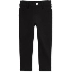 The Children’s Place Baby-Girls And Toddler Girls Ponte Knit Pull On Jeggings(Black Single)