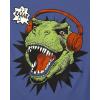 The Children’s Place Baby-Girls and Toddler Basic Long Sleeve Layering Tees(Dino Headphones)