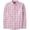 The Children’s Place Big Boys’ Long Sleeve Poplin Button Down Shirt(Caddy Pink)