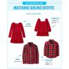 The Children’s Place Big Boys’ Long Sleeve Poplin Button Down Shirt(Red Tartan Print)
