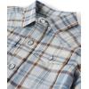 The Children’s Place Big Boys’ Long Sleeve Poplin Button Down Shirt(Western Plaid)