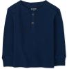 The Children’s Place Baby-Boys and Toddler Long Sleeve Thermal Henley Shirt(Tidal)